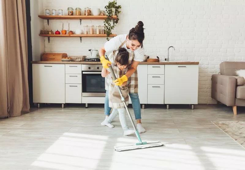 kitchen luxury vinyl flooring