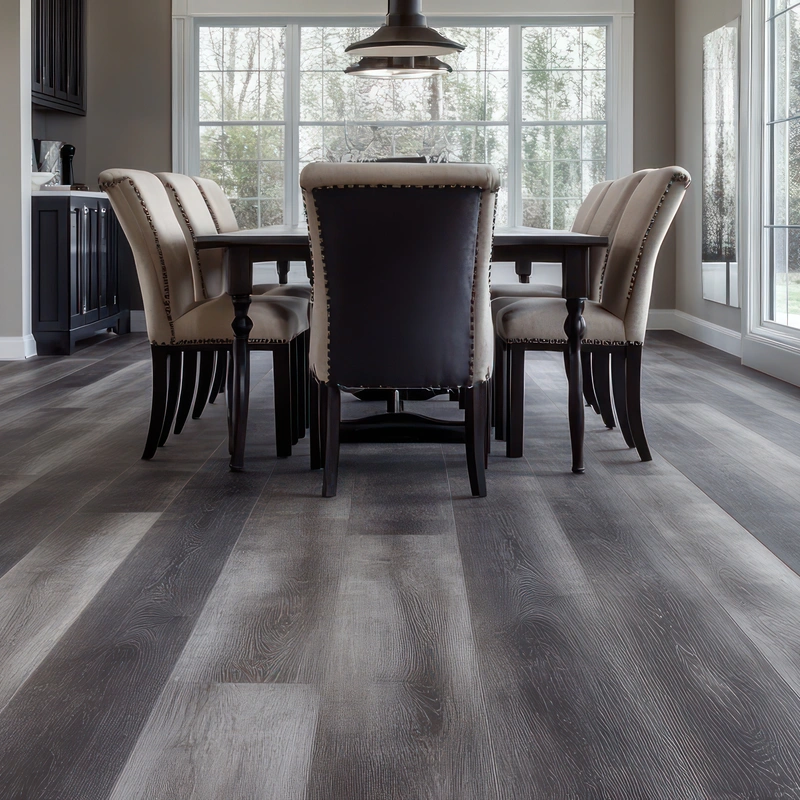 luxury lvt flooring high-end durable vinyl tile realistic wood stone